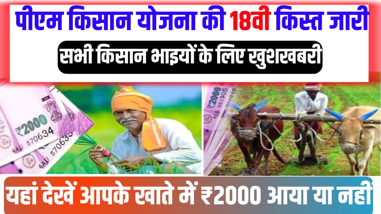 PM Kisan Yojana ka 18vi Kist Kab Jari Kiya Jaega 2024